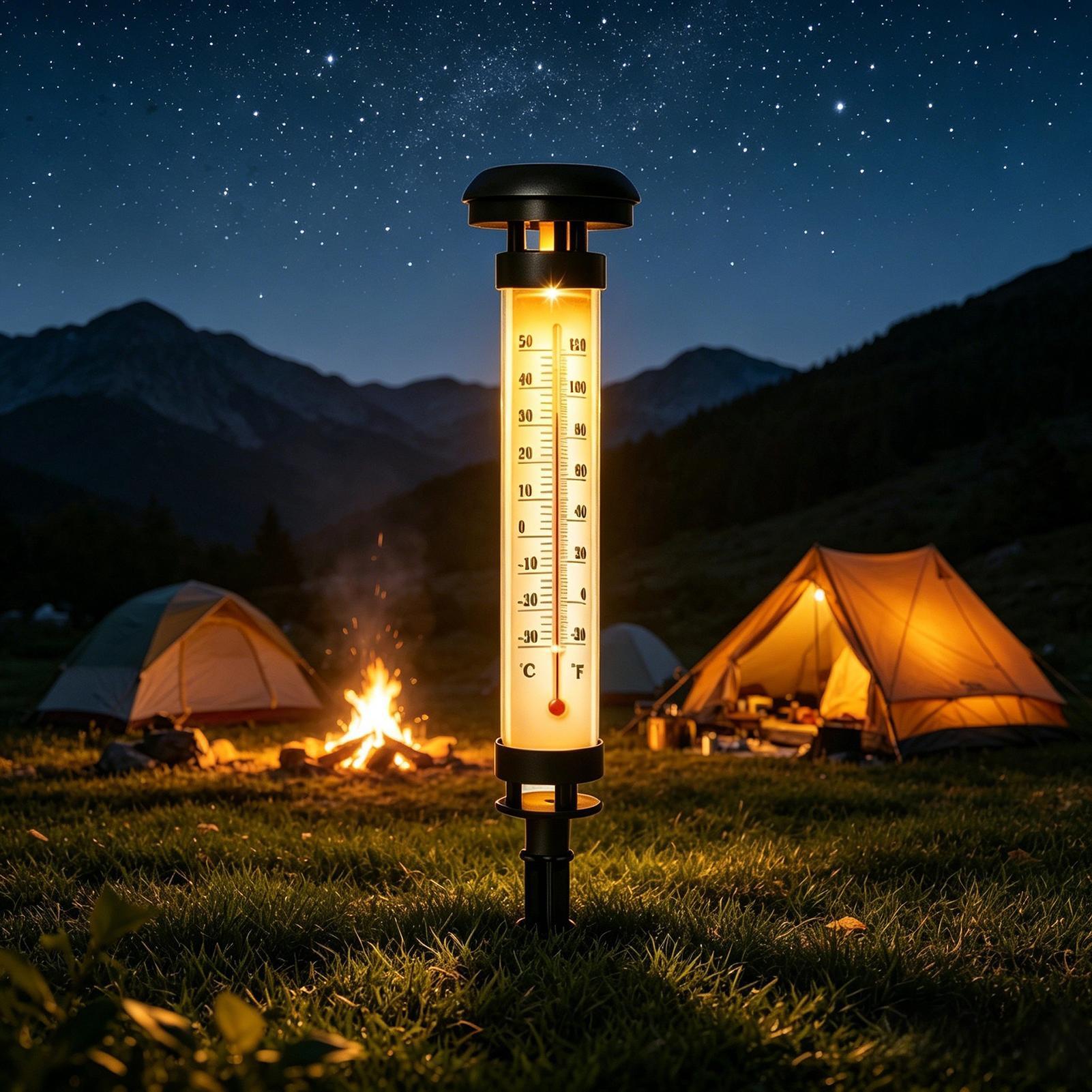 Outdoor Power Stake - Automatyczne, wodoodporne lampy solarne do ścieżek,
