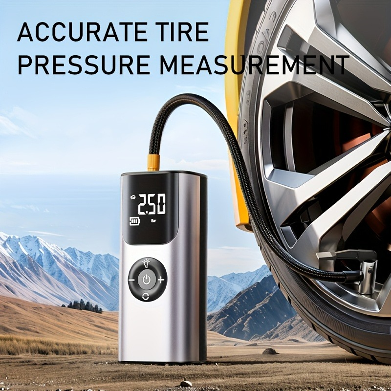 Air Compressor Portable - Przenośna samochodowa pompka do opon, elektryczny