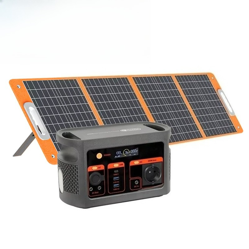 Outdoor Power Station - Generator solarny 300W z czystą sinusoidą,