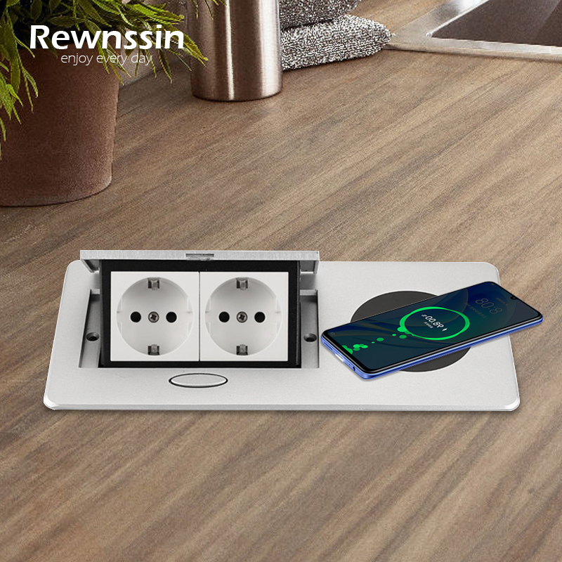 Outdoor Usb Power Strip - Wyskakujące gniazdo UE, wbudowane gniazdo biurowe,