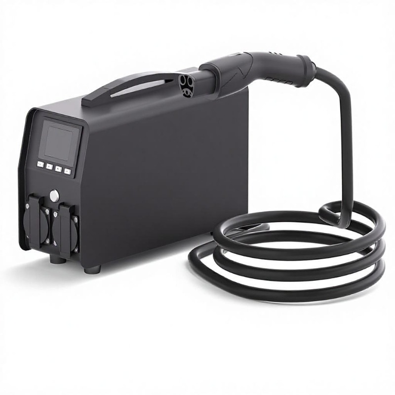 Outdoor Power Inverter - Przenośny Inwerter Rozładowania EV Konwerter DC