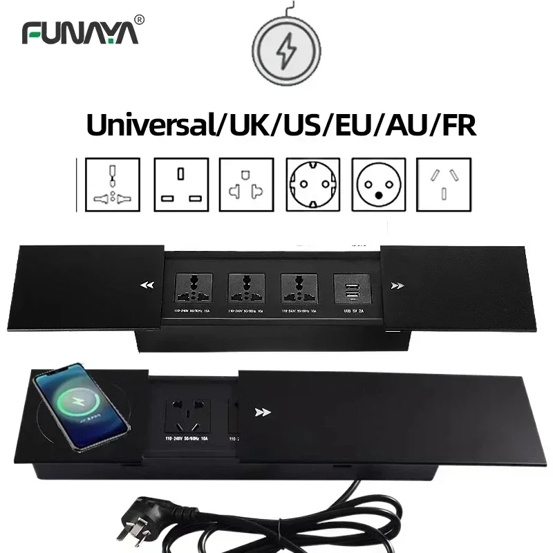 Outdoor Usb Power Strip - Gniazdo podtynkowe do stołu, ukryte, 2/3