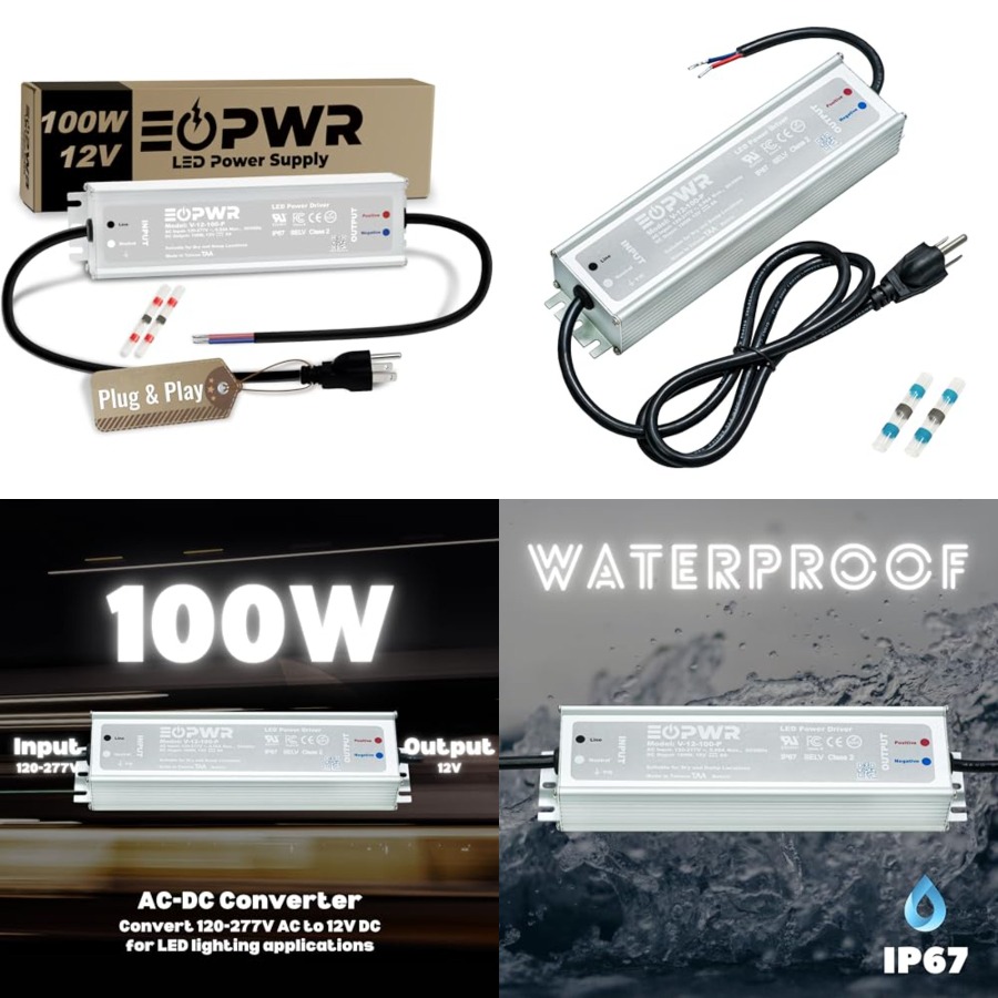Outdoor Power Supply - Wodoodporny zasilacz LED IP67 AC120-277V na