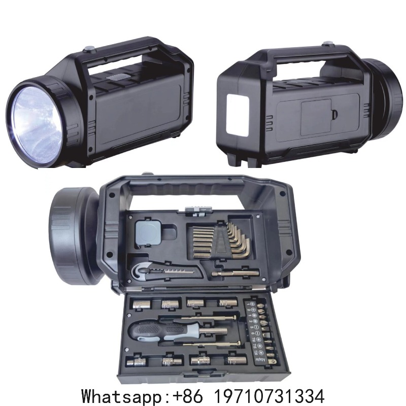 Outdoor Power Tools - Zestaw 2w1: Lampa Kempingowa i Zestaw