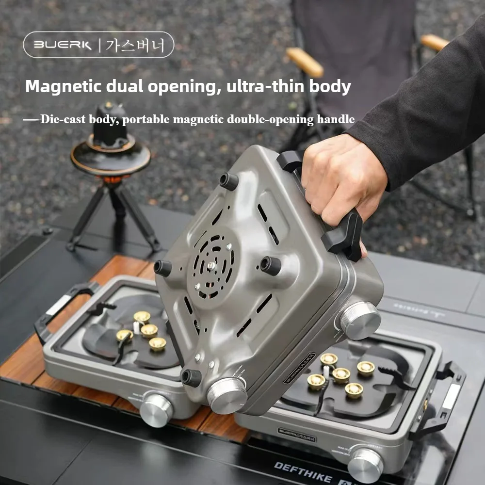 Outdoor Power Grill - Kuchenka Gazowa Kempingowa BUERK - Przenośny