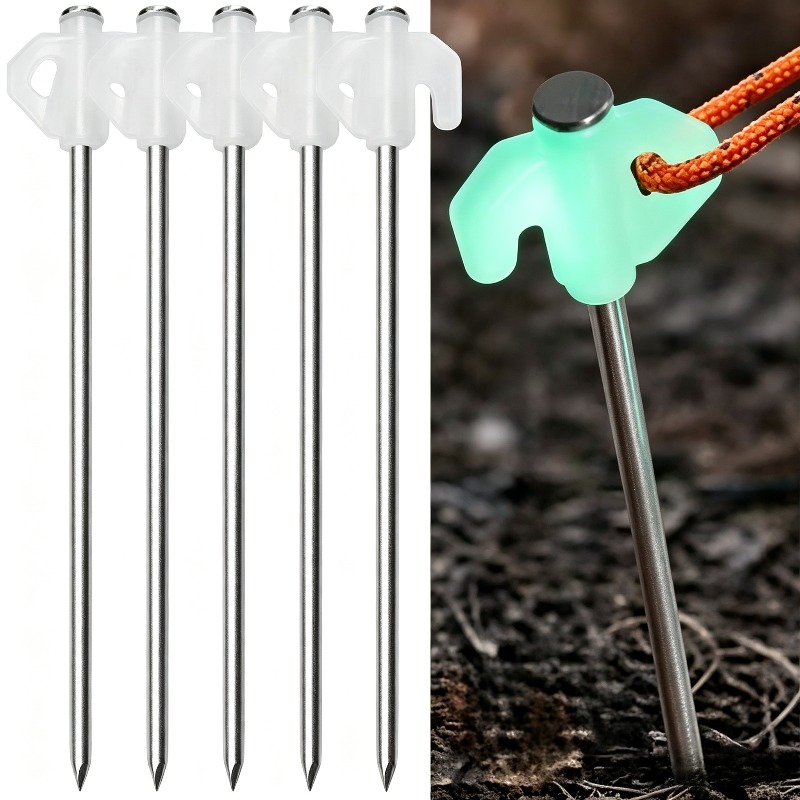 Outdoor Power Stake - Świecące w ciemności kołki do namiotu,
