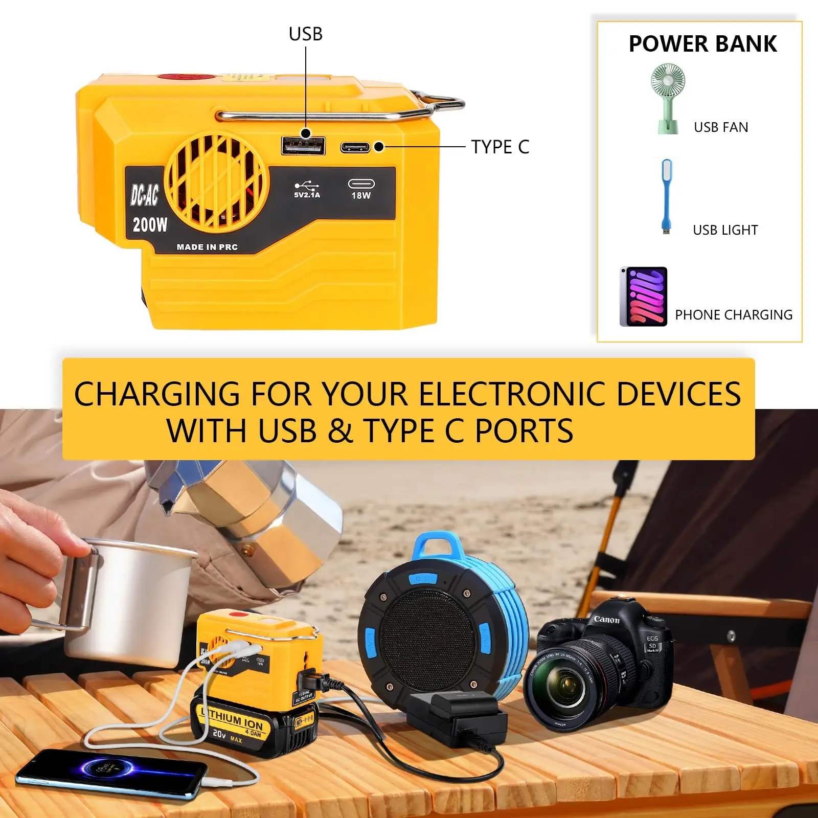 Zewnętrzny generator prądu do  – Outdoor Power Inverter recenzja i cena