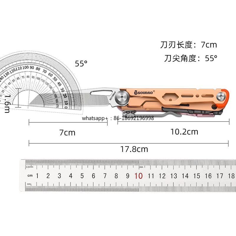 Wielofunkcyjny nóż składany do – Outdoor Power Tools recenzja i cena