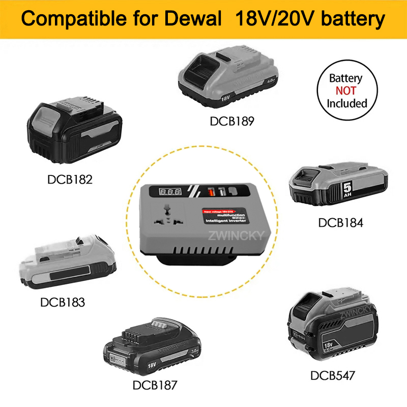 Przetwornica napięcia DC 18V n – Outdoor Power Inverter recenzja i cena