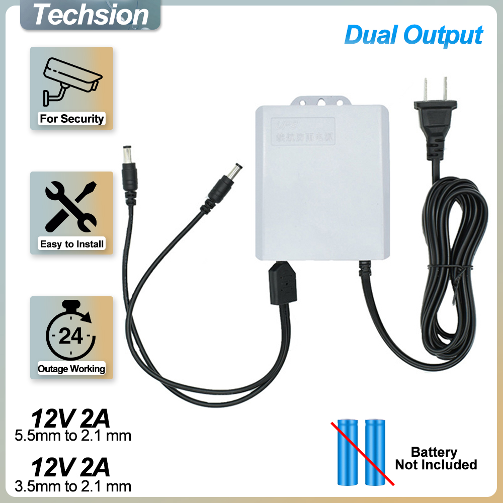 Podwójne wyjście 12V 2A UPS Mo – Ups Power Supply Outdoor recenzja i cena