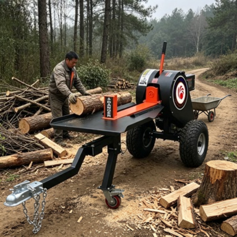 7-tonowy elektryczny rozłupywa – Log Splitter Electric recenzja i cena