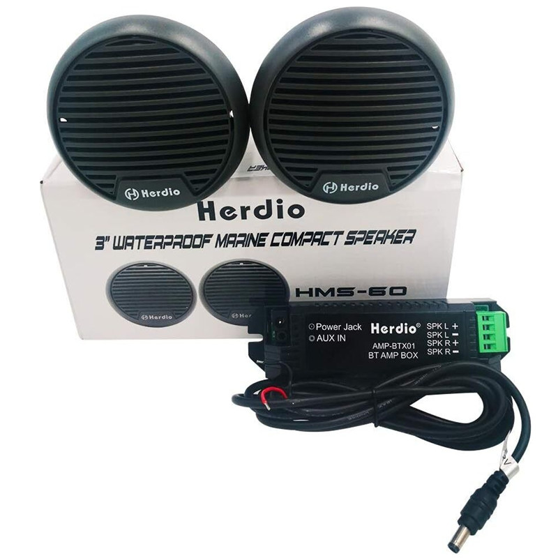 Herdio 2PCS 3'' Bluetooth Głoś – Outdoor Power For Hot Tub recenzja i cena
