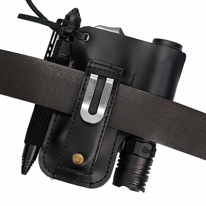 Skórzane etui EDC na latarkę i – Outdoor Power Tools recenzja i cena