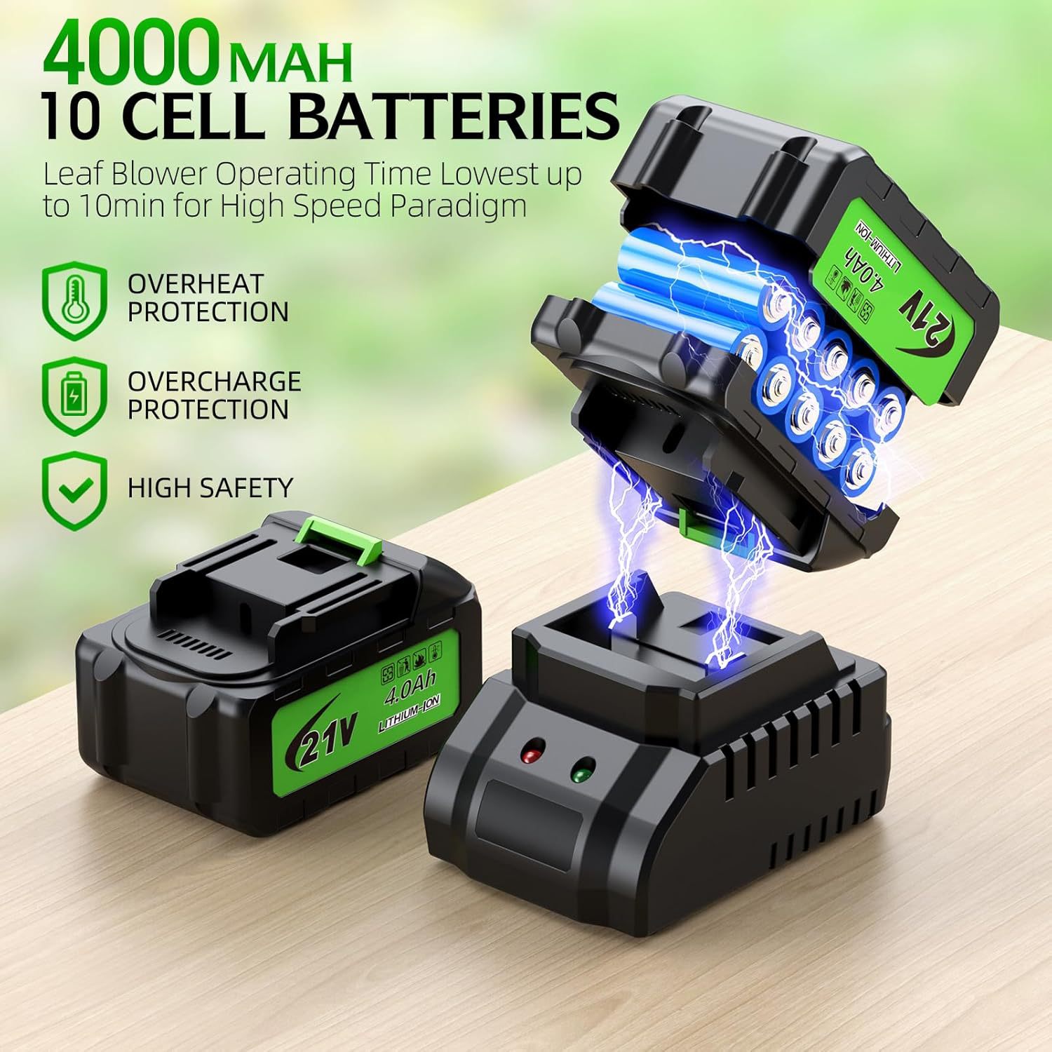 Bezprzewodowy elektryczny dmuc – Outdoor Power Tools recenzja i cena