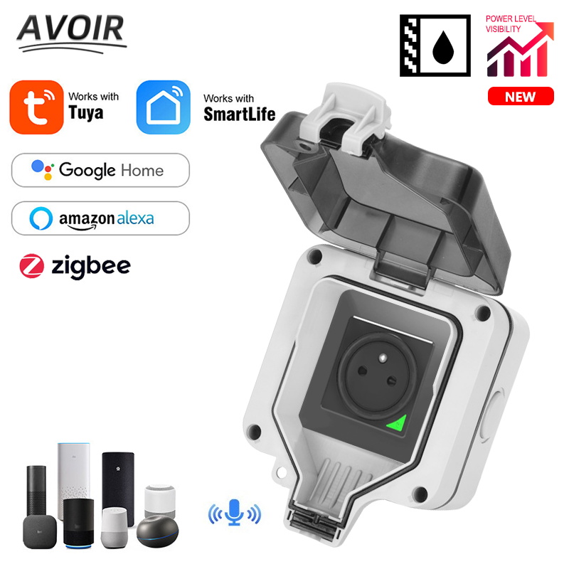 Avoir Zigbee Tuya IP66 zewnętr – Outdoor Zigbee Power Plug recenzja i cena