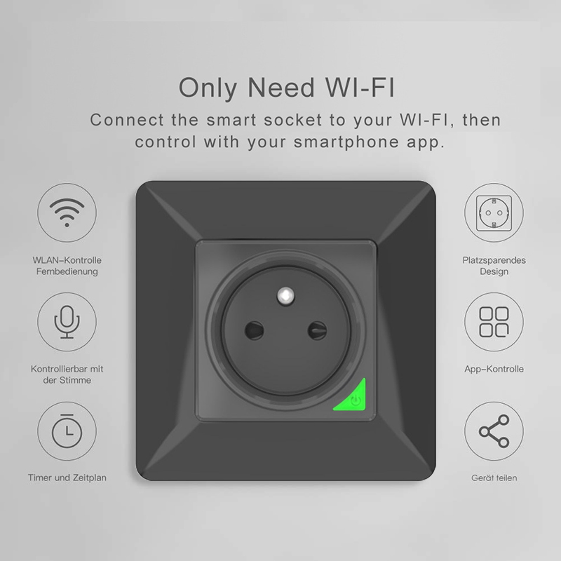 Avoir Zigbee Tuya IP66 zewnętr – Outdoor Zigbee Power Plug recenzja i cena