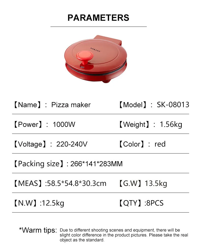 Elektryczna maszyna do pizzy 1 – Outdoor Power Grill recenzja i cena