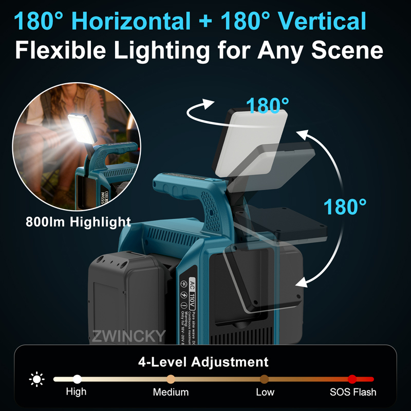 Przenośny inwerter mocy 550W d – Outdoor Power Inverter recenzja i cena