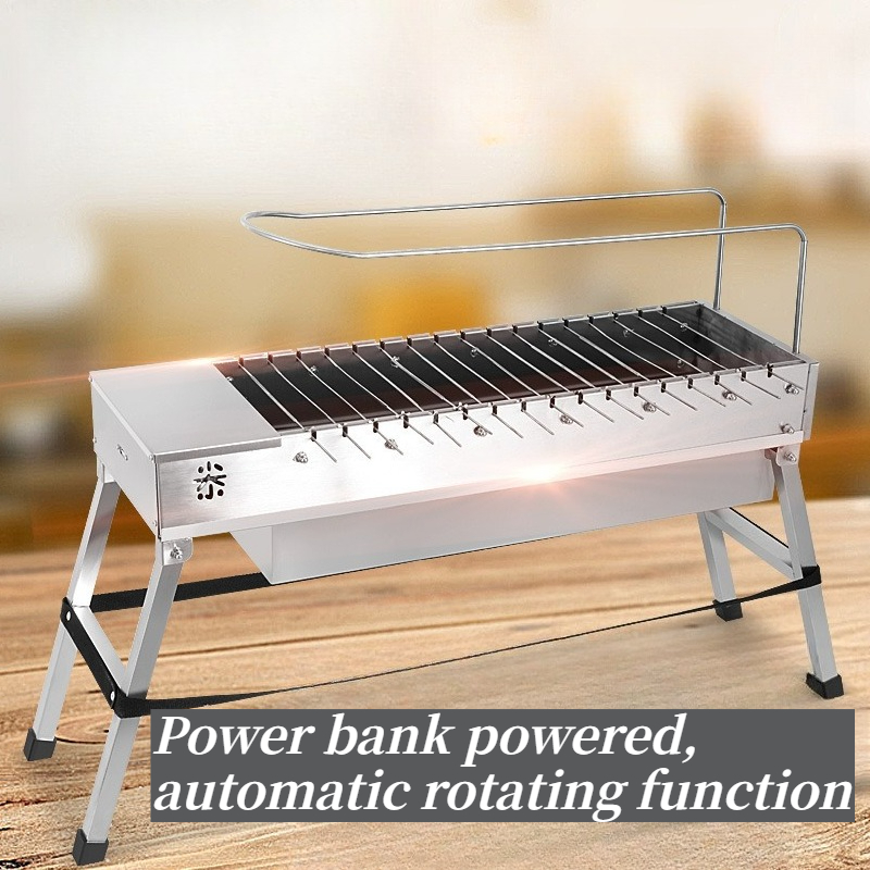 Przenośny Automatyczny Obrotow – Outdoor Power Grill recenzja i cena