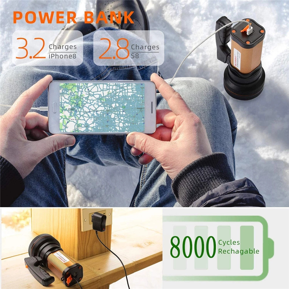150W potężna latarka 50000 lum – Outdoor Power Meter Bike recenzja i cena