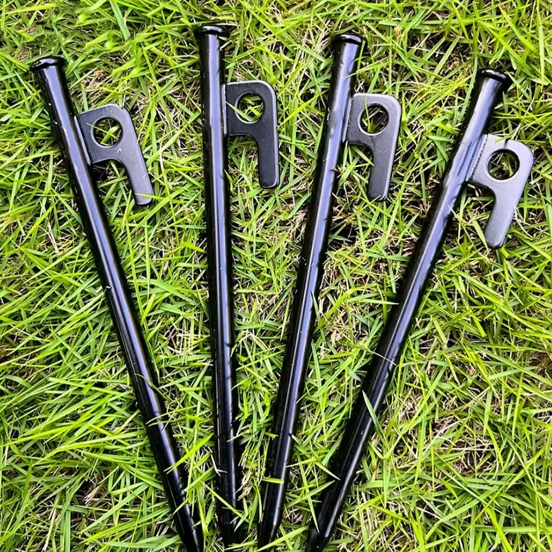 4 sztuki wytrzymałych stalowyc – Outdoor Power Stake recenzja i cena