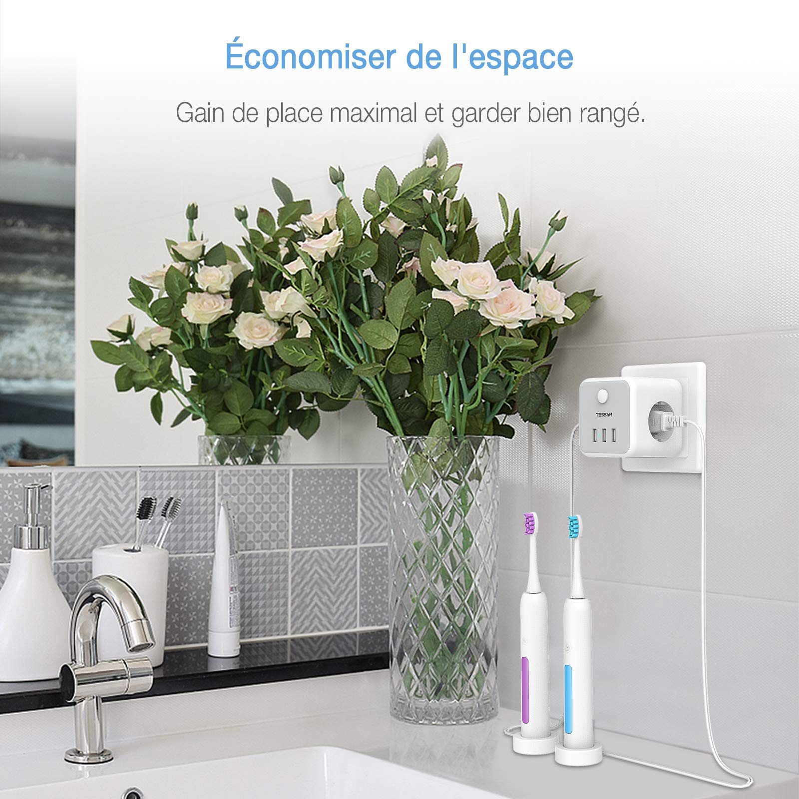 TESSAN European Korea Plug Ele – Outdoor Usb Power Strip recenzja i cena