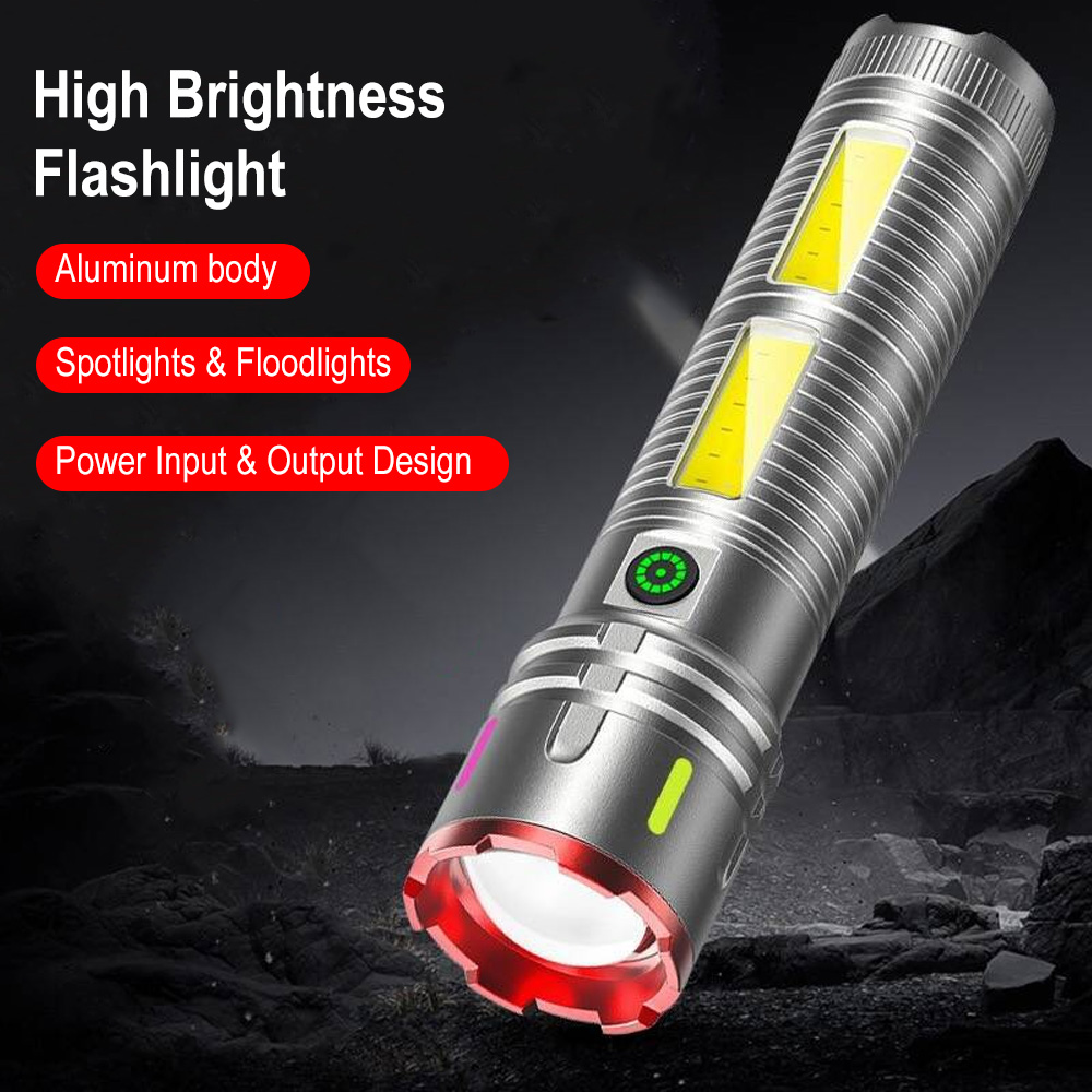 BORUiT Zoomowalna latarka LED  – Outdoor Power Meter Bike recenzja i cena