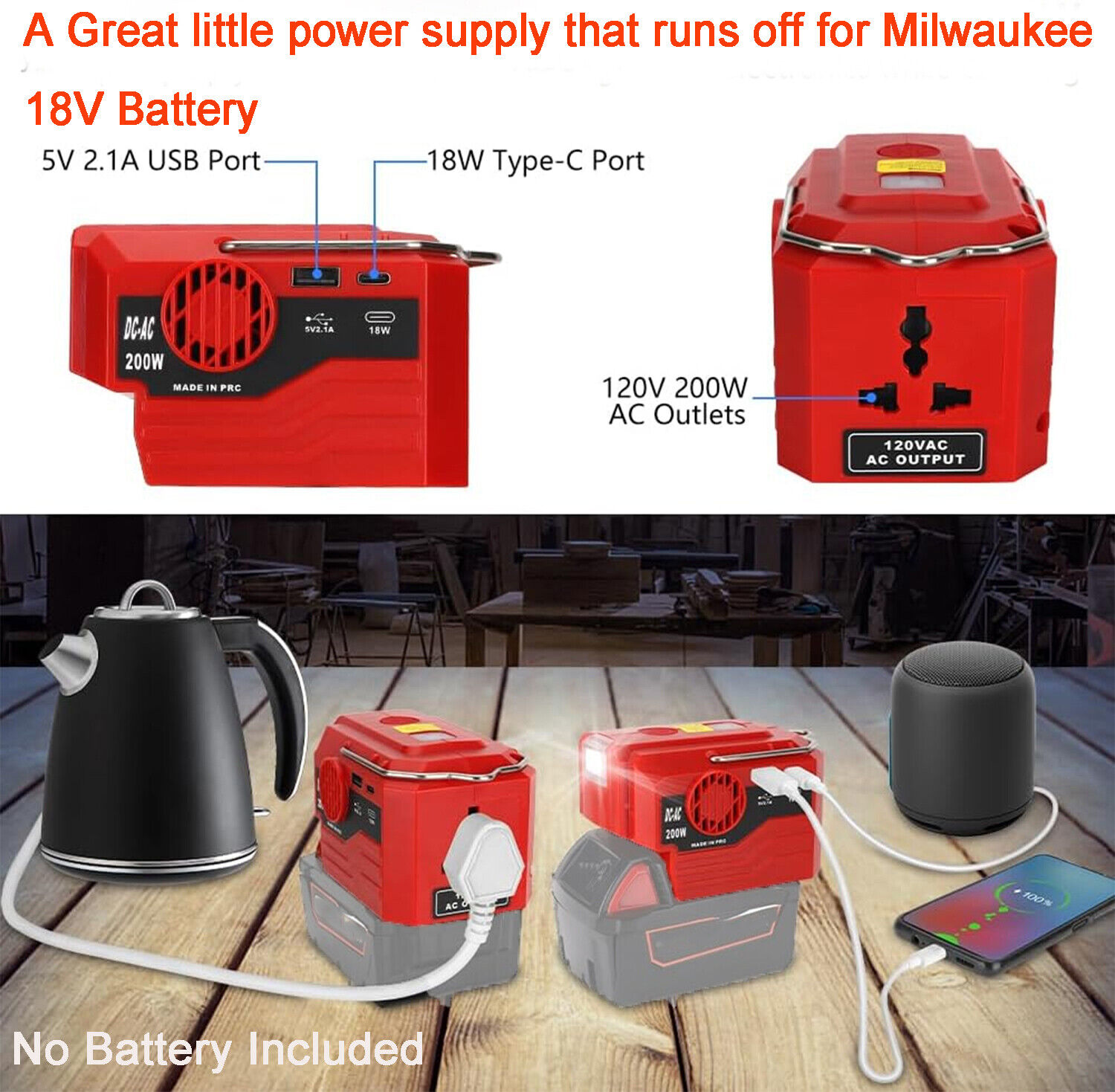 200W przenośny przetwornica na – Outdoor Power Inverter recenzja i cena