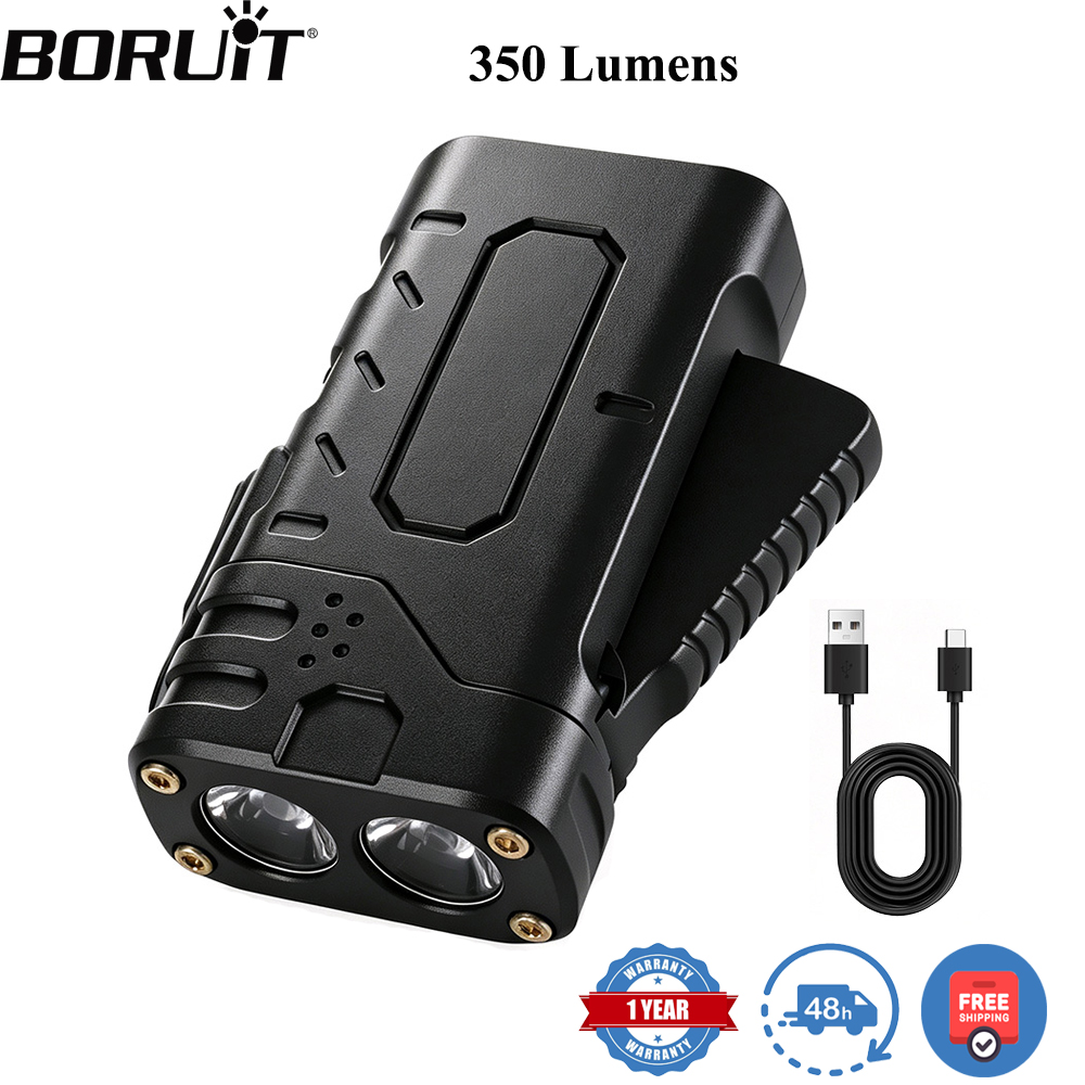 BORUIiT Ręczna latarka LED EDC – Outdoor Power Supply recenzja i cena