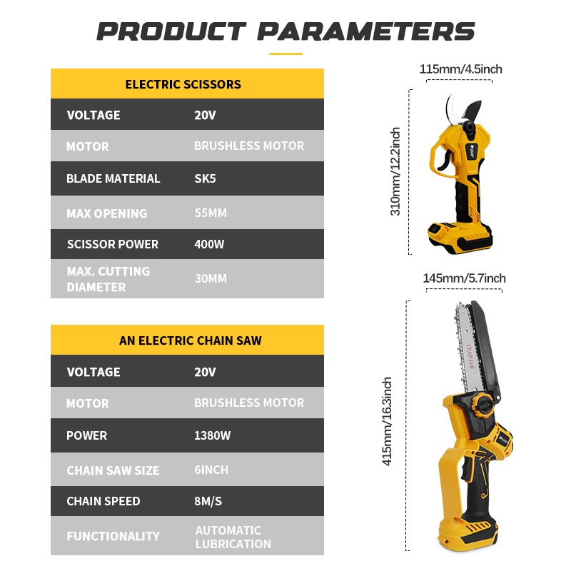 Akumulatorowa pilarka elektryc – Pole Saw Cordless recenzja i cena