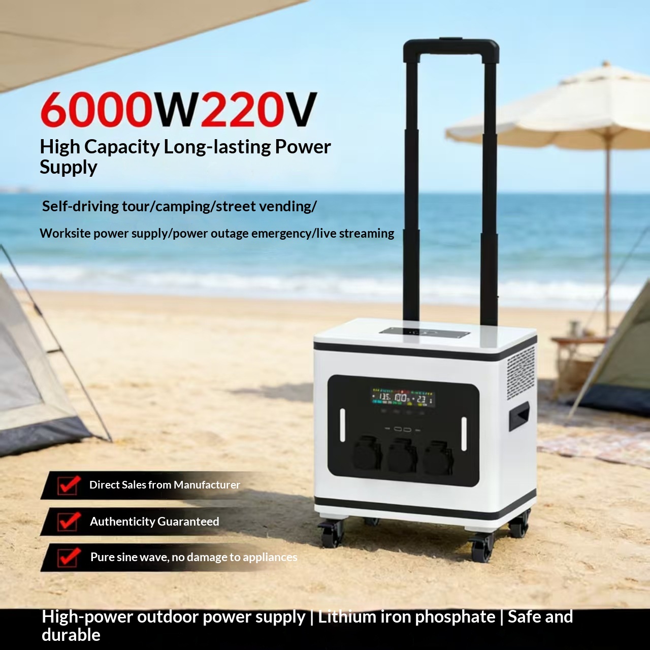 Zewnętrzny mobilny zasilacz z  – Outdoor Power Supply recenzja i cena
