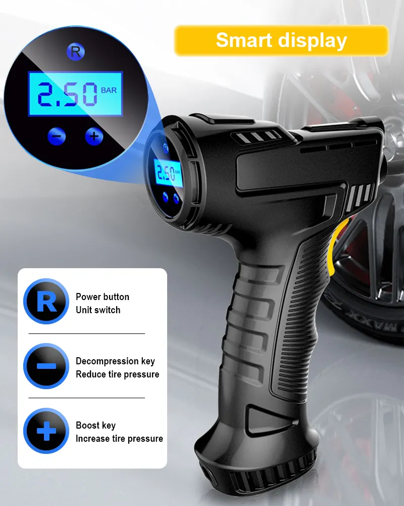 Automatyczna, bezprzewodowa/pr – Air Compressor Portable recenzja i cena