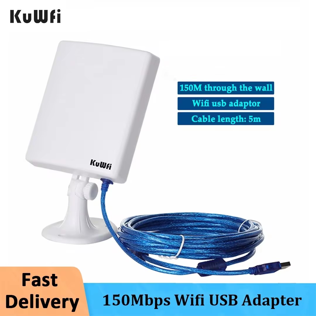 KuWfi 150Mbps Wifi USB Adapter – Outdoor Power Adapter Wyze recenzja i cena