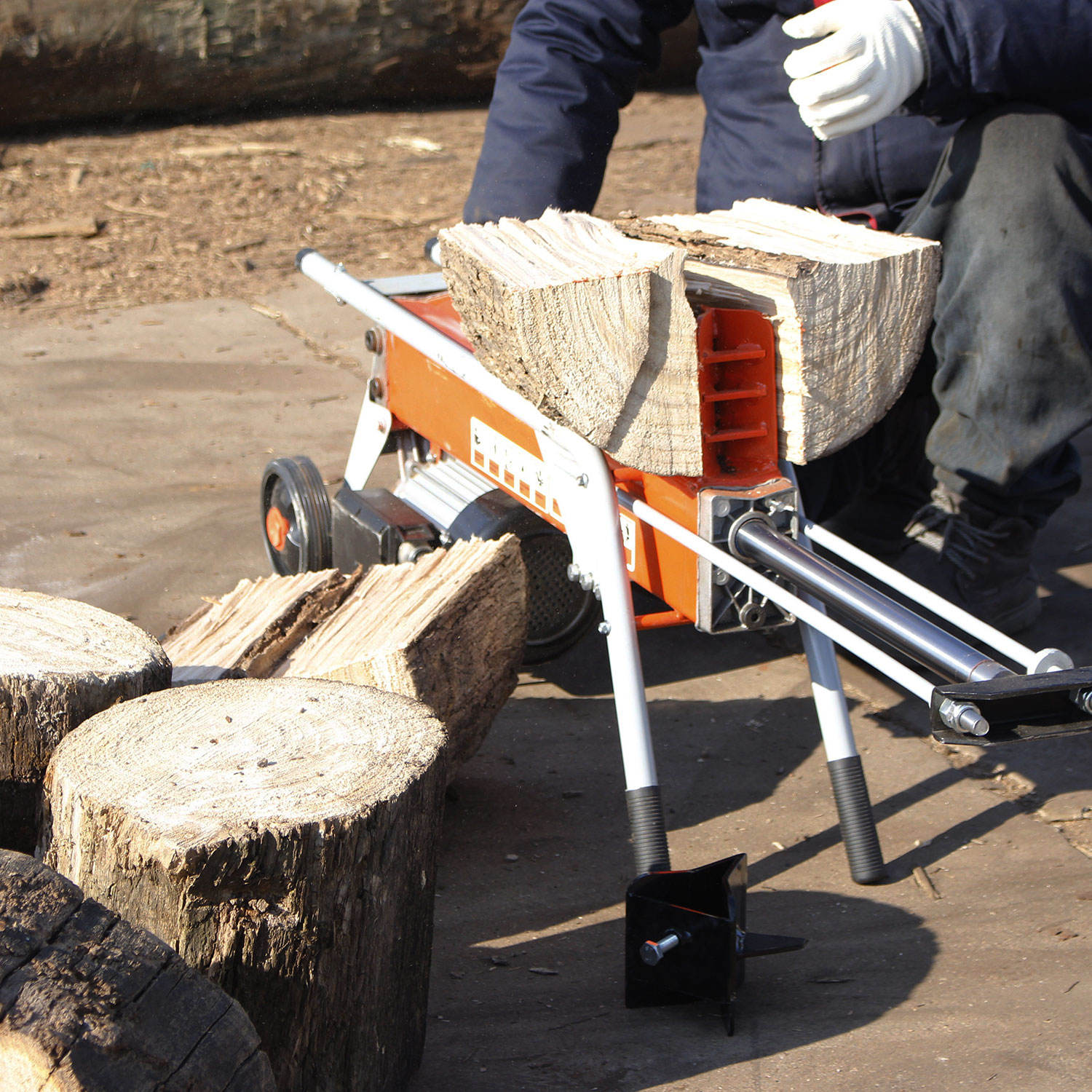 Przenośna hydrauliczna elektry – Log Splitter Electric recenzja i cena