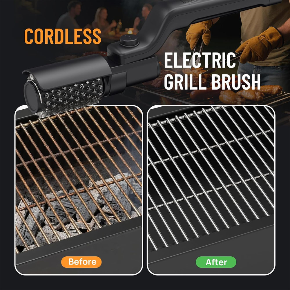 Elektryczna szczotka do grilla – Outdoor Power Grill recenzja i cena