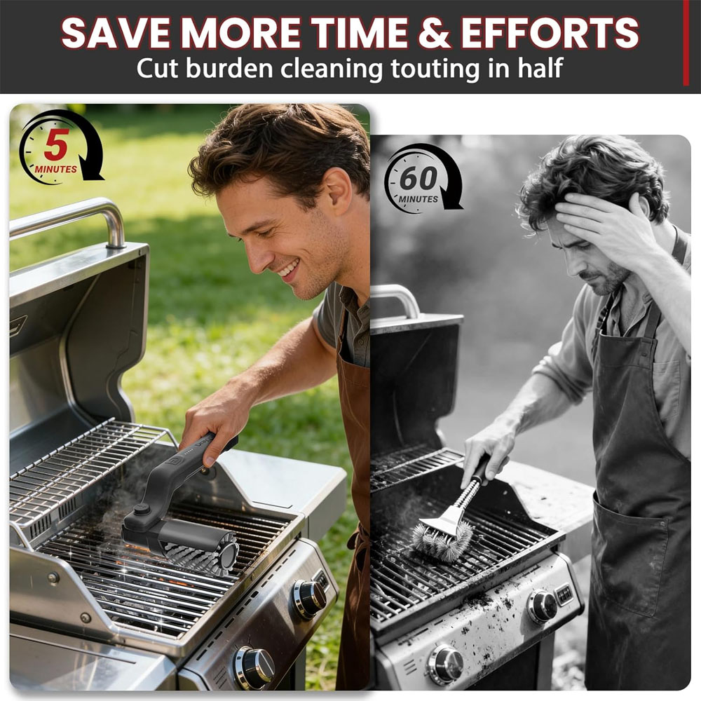 Elektryczna szczotka do grilla – Outdoor Power Grill recenzja i cena