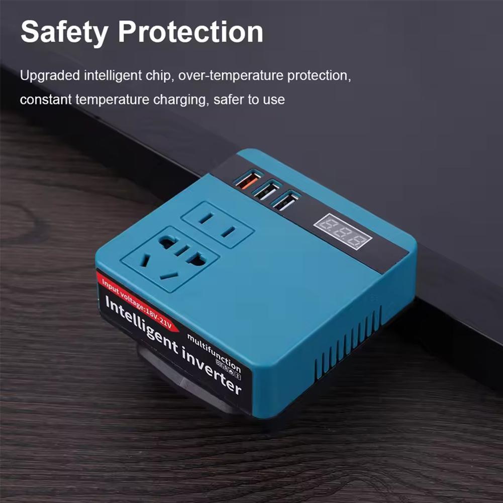 Inwerter litowo-jonowy 120W DC – Outdoor Power Inverter recenzja i cena