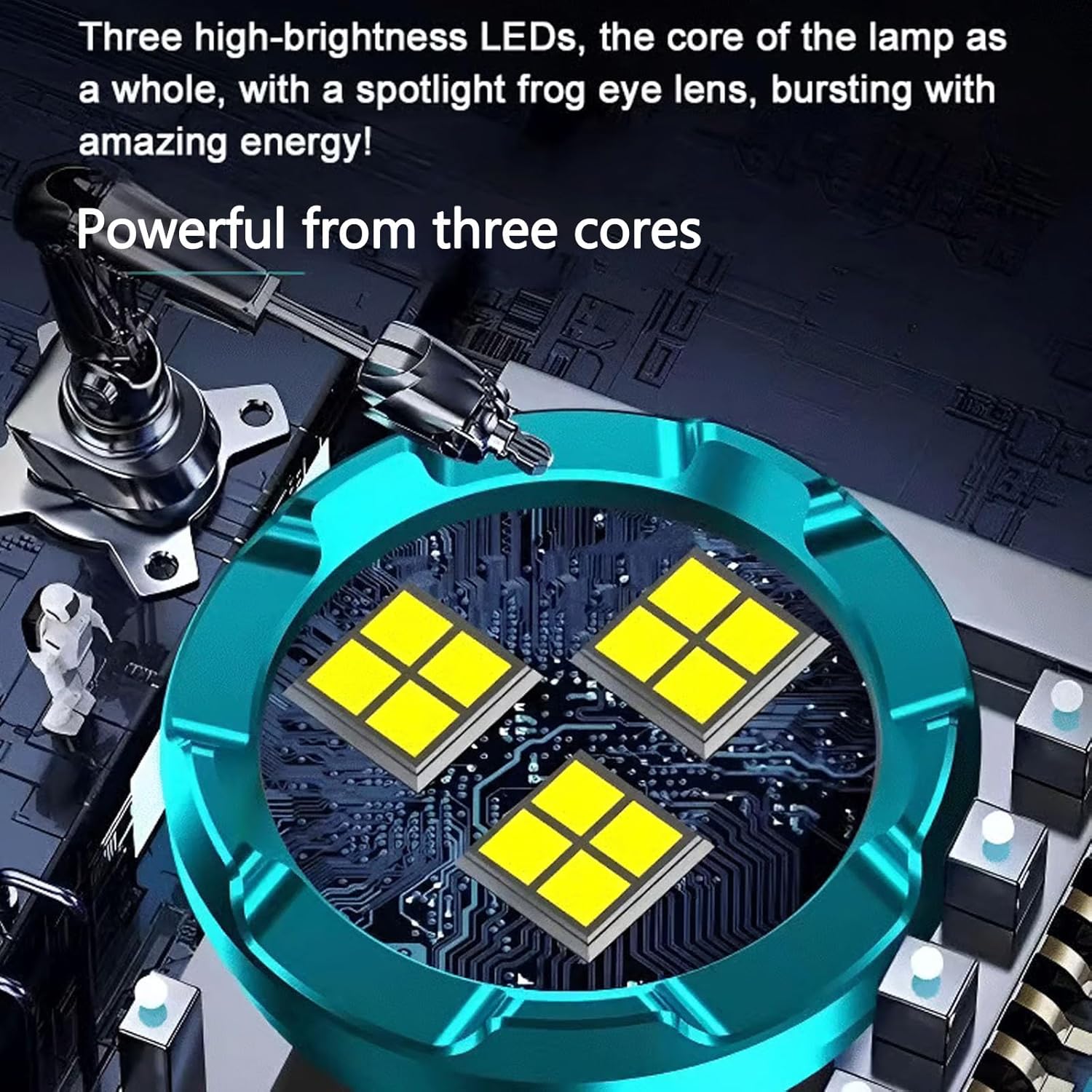 Mocna taktyczna latarka 3LED,  – Outdoor Power Supply recenzja i cena