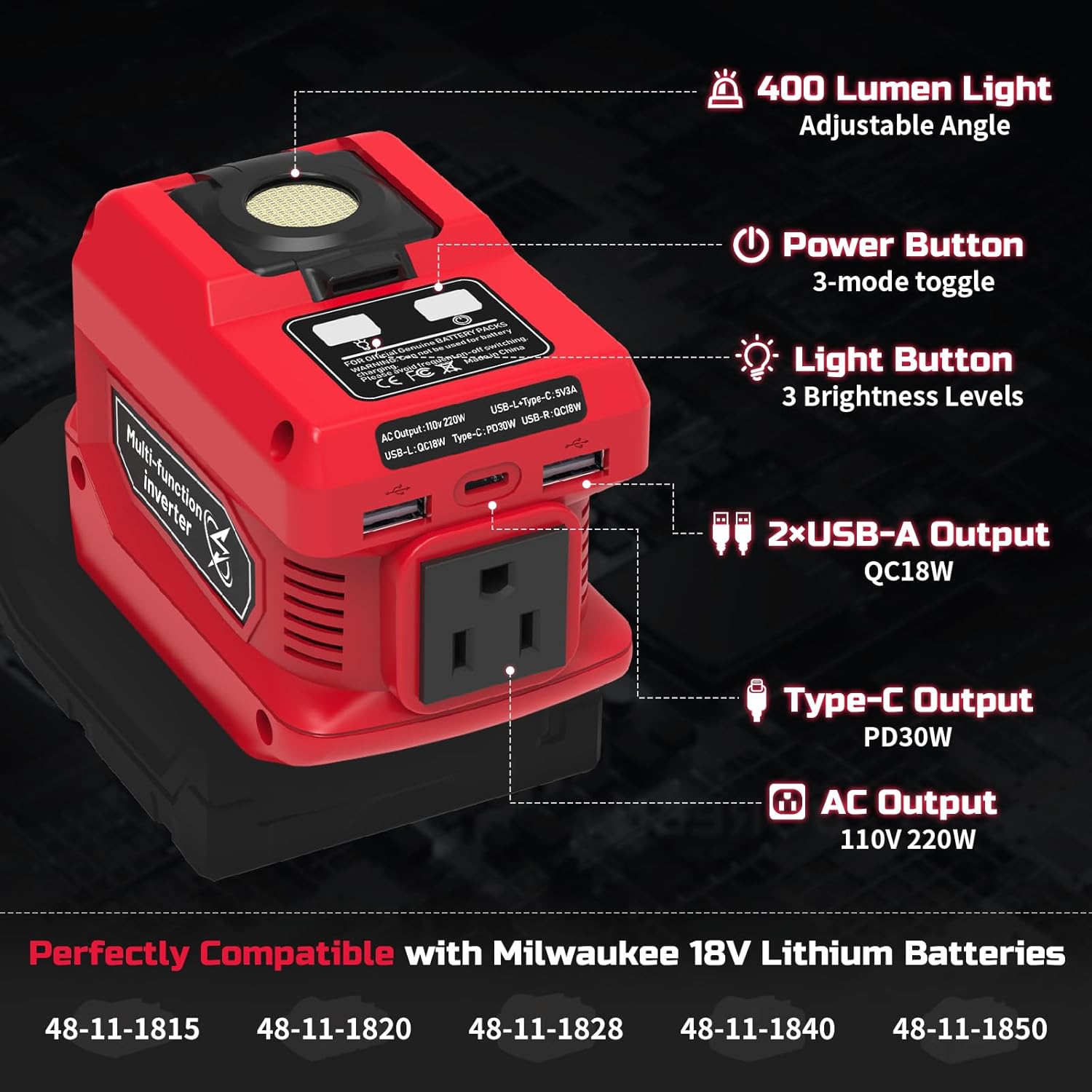 Przetwornica napięcia Kzreect  – Outdoor Power Inverter recenzja i cena